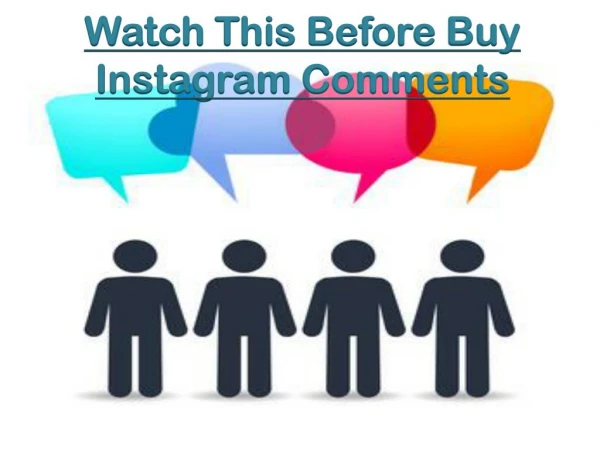 Why you should Buy Instagram Comments?