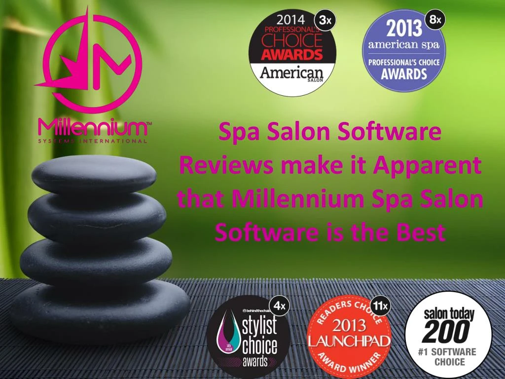 spa salon software reviews make it apparent that millennium spa salon software is the best