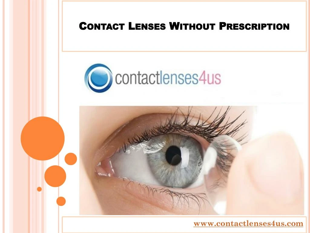 contact lenses without prescription