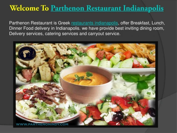 Parthenon Restaurant Greek indianapolis