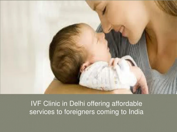 IVF - Zoe Life Surrogacy Clinic in India