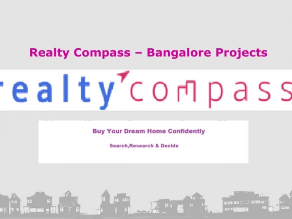 Realty Compass New Projects in Bangalore