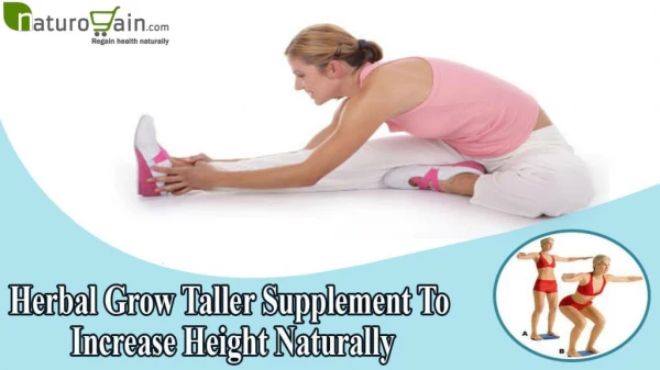Herbal Grow Taller Supplement To Increase Height Naturally