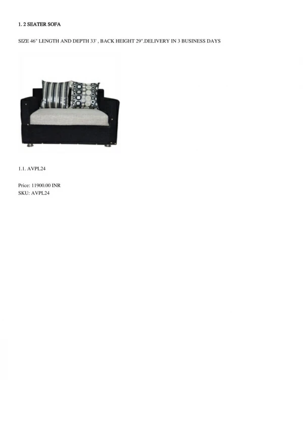 Online Furniture Store - Avikar Furniture