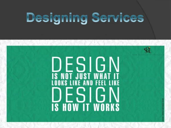 Designing Services