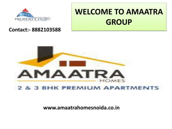 Reasonable Luxurious 2/3 BHK Flats By Amaatra Group