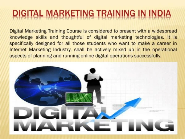 Digital Marketing Training In India