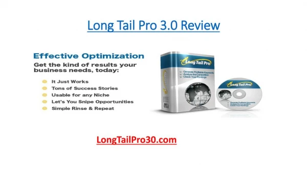 Long Tail Pro 3.0 Review