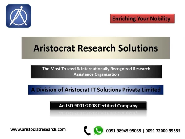 Aristocrat Research Solutions