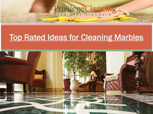 Top Rated Ideas for Cleaning Marbles