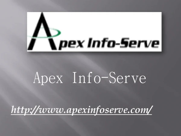 Website Marketing Agency - Apex Info-Serve