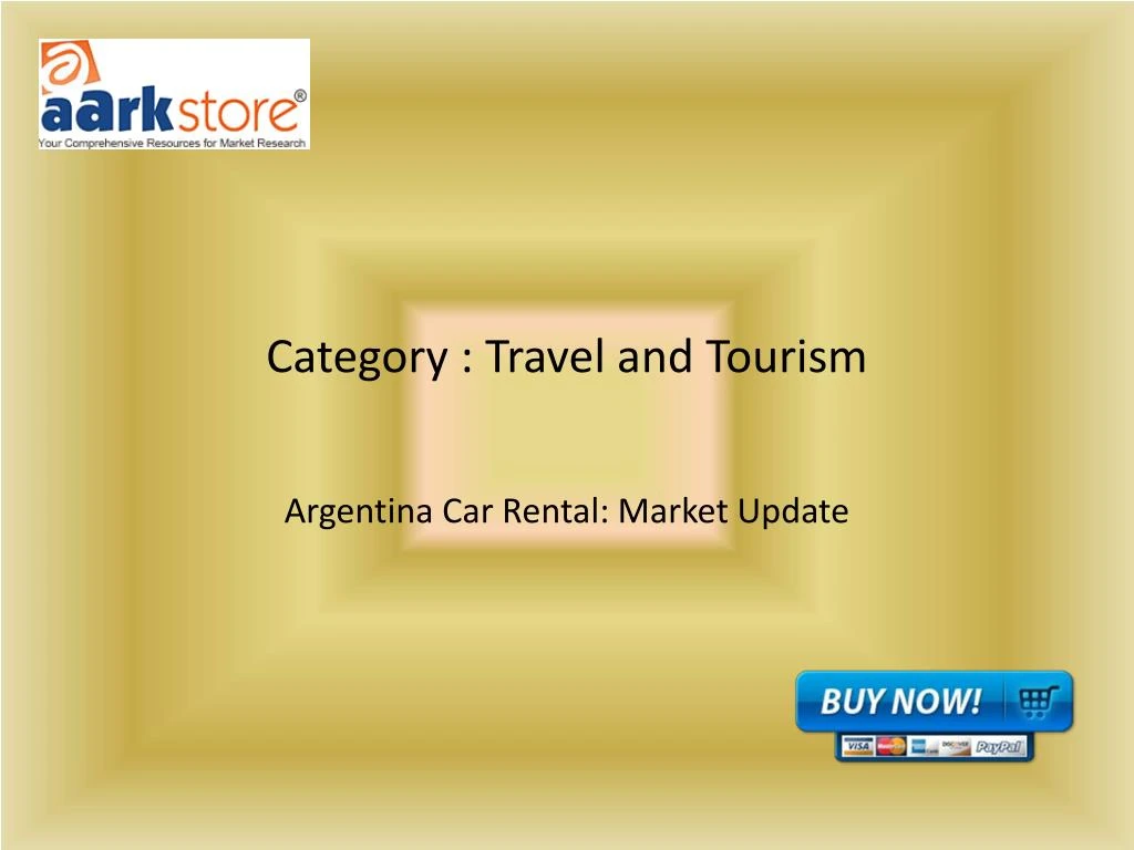 category travel and tourism