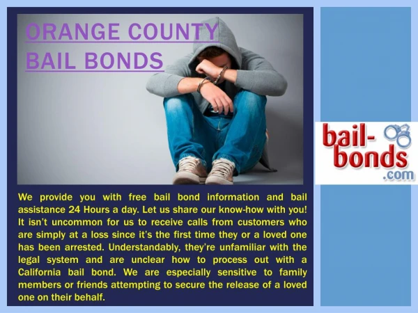 Bail Bondsman Orange County Ca