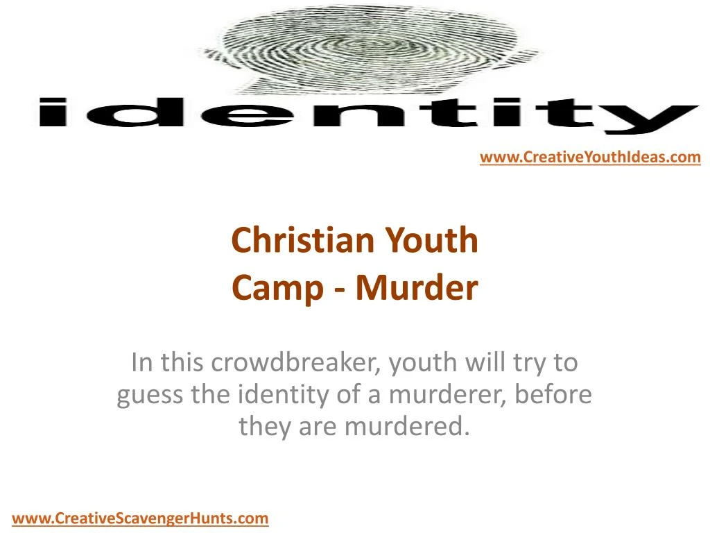 christian youth camp murder