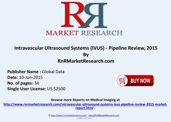 Intravascular Ultrasound Systems Comparative Analysis Pipeli
