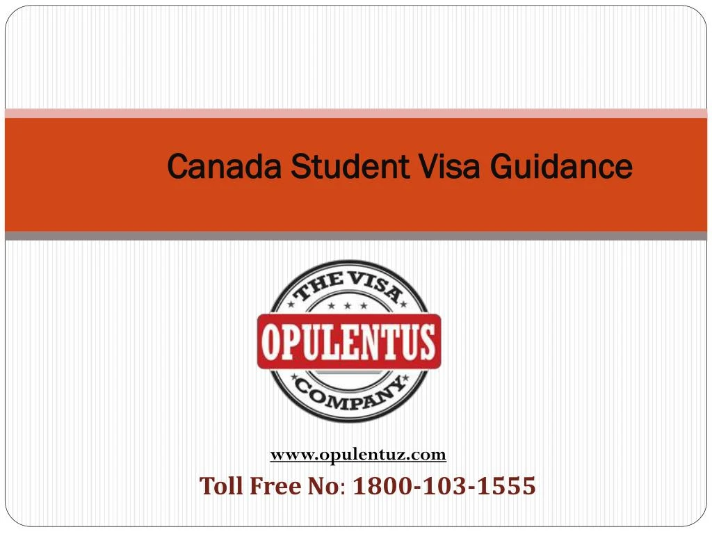 canada student visa guidance