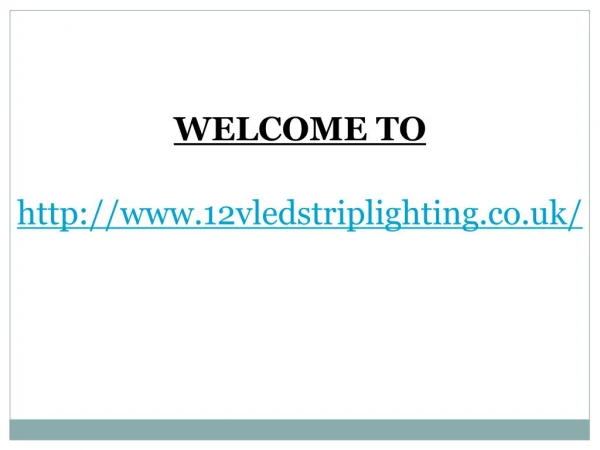 Tips To Purchase 12v LED Strip Lights