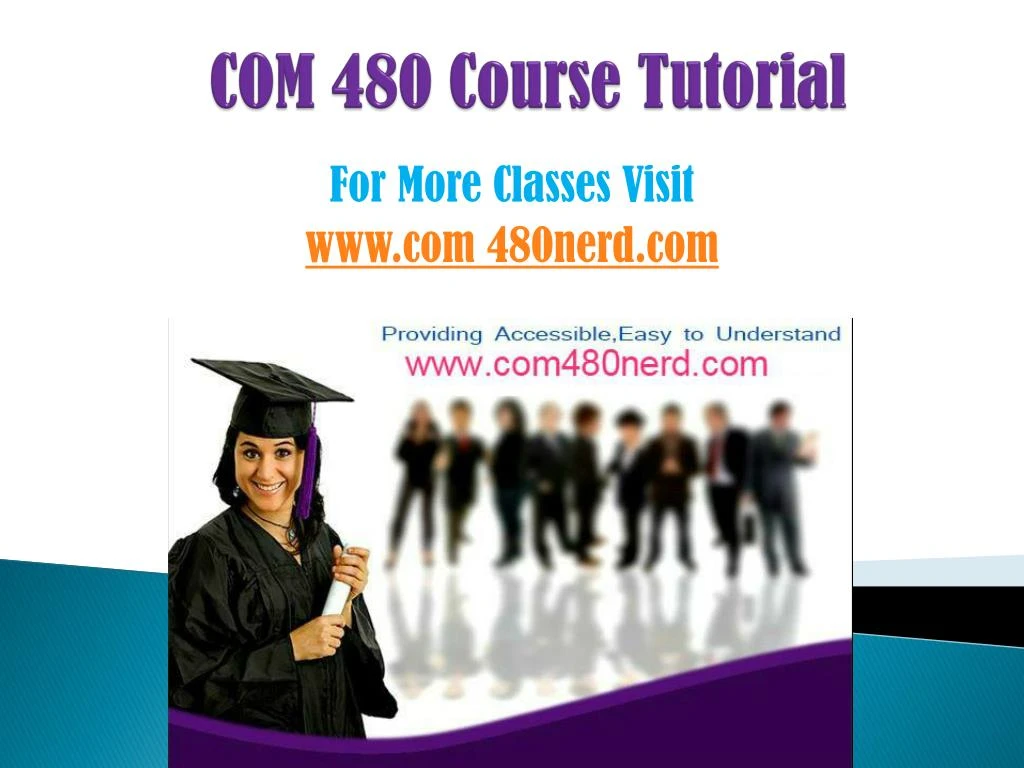 com 480 course tutorial