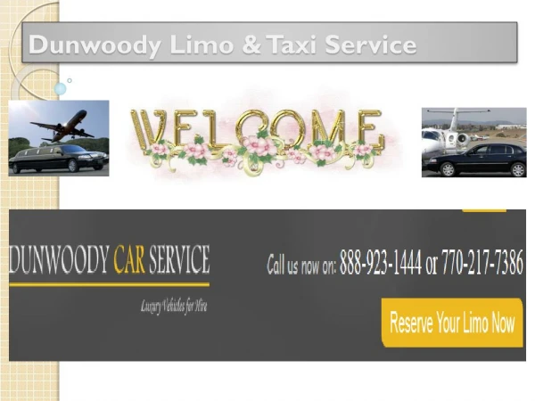 Dunwoody Taxi Service