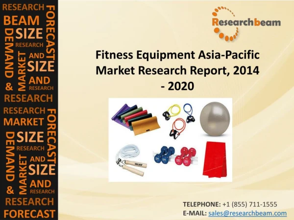 Development Of Fitness Equipment Asia-Pacific Market