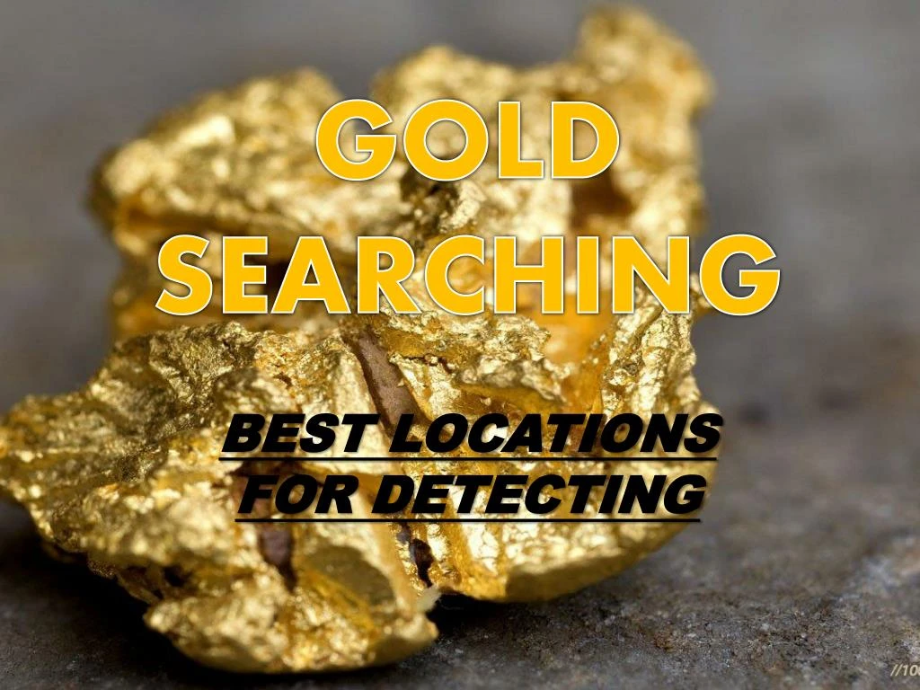 gold searching