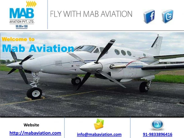 Private Aircraft In India - MAB Aviation