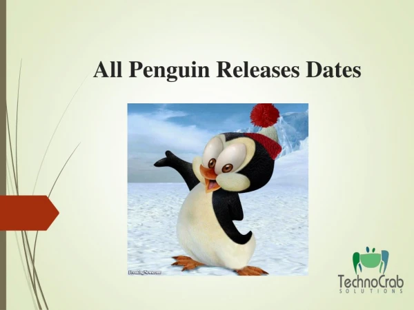 All Penguin Releases Dates