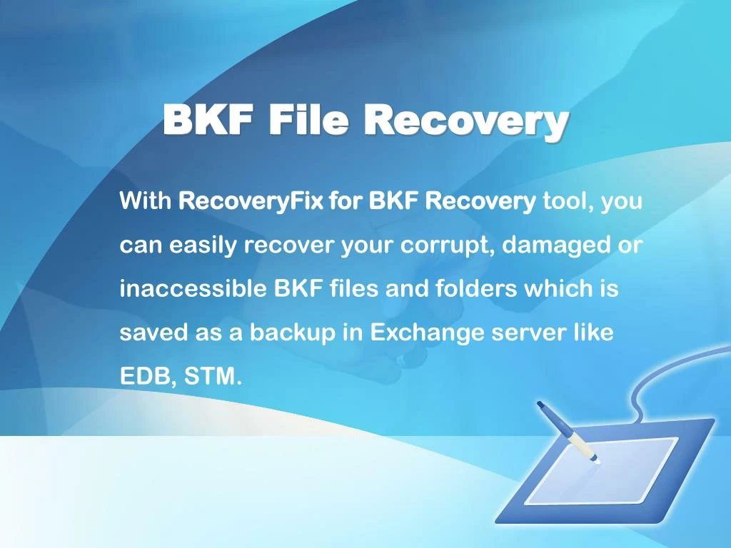 bkf file recovery