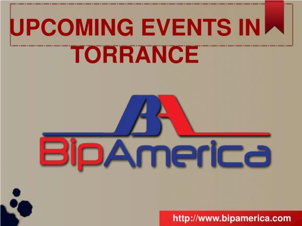 Upcoming Events In Torrance