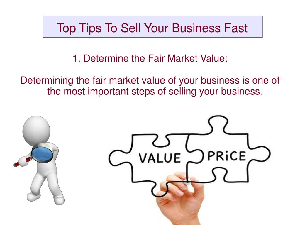 top tips to sell your business fast