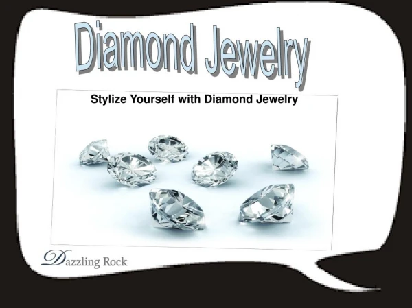 Stylize Yourself with Diamond Jewelry