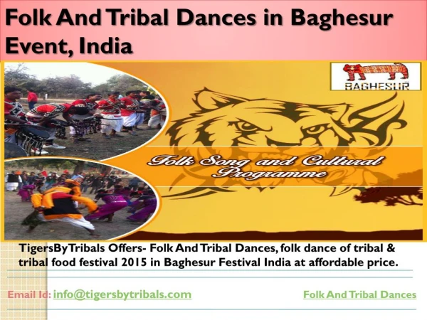 Folk And Tribal Dances at Baghesur Event