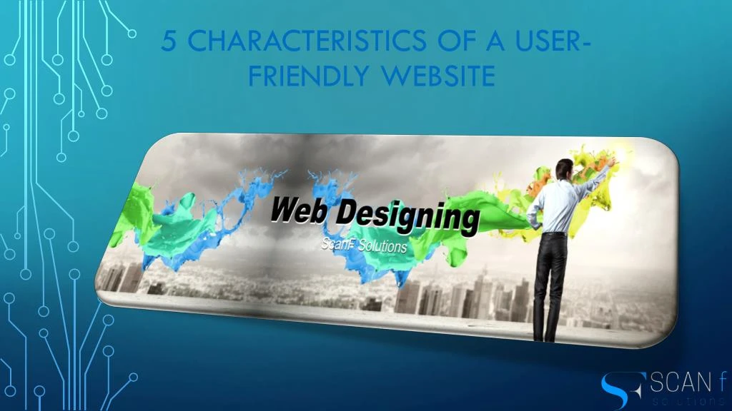 5 characteristics of a user friendly website