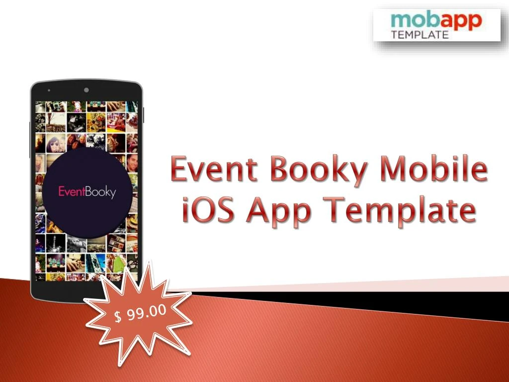 event booky mobile ios app template