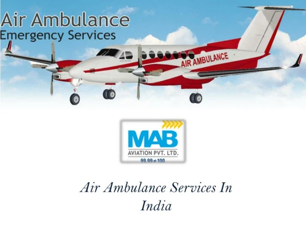 Air Aumbulance Services In India