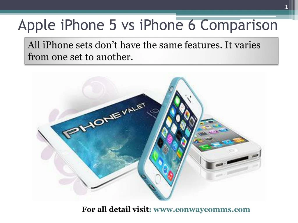 apple iphone 5 vs iphone 6 comparison