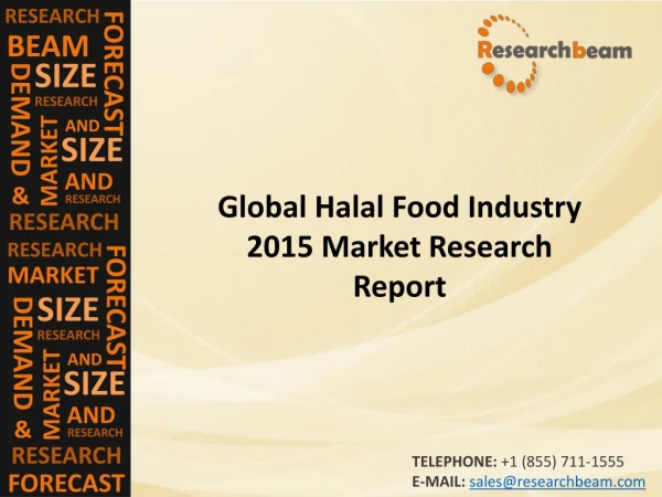 Global Halal Food Market 2015