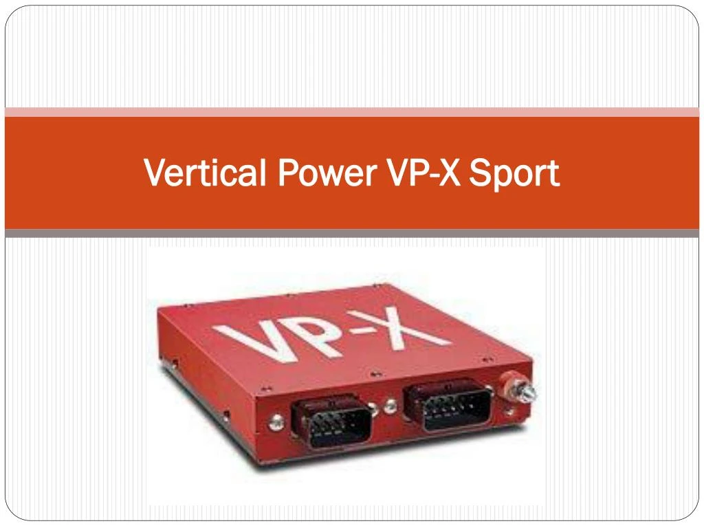 vertical power vp x sport