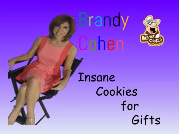 Brandy Cohen - Insane Cookies for Gifts