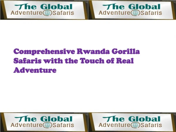 Rwanda Gorilla Safaris Packages