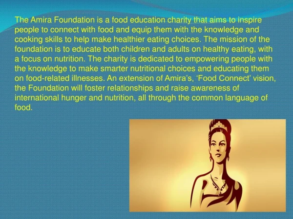 The Amira Foundation - Karan A Chanana