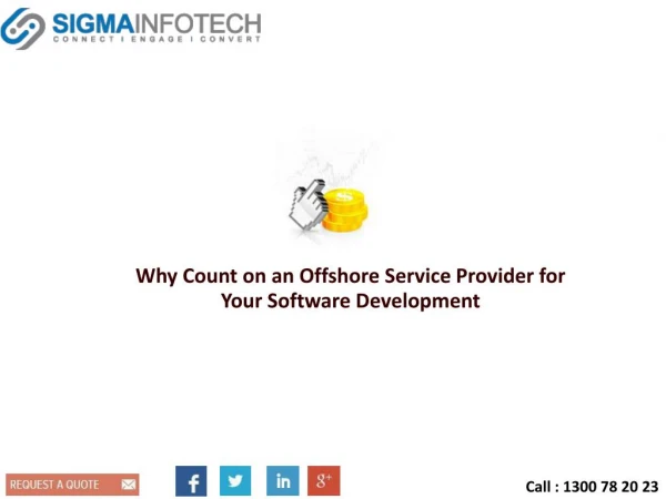 Why Count on an Offshore Service Provider for Your Software Development