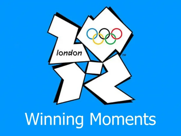 London 2012 Olympics - Winning moments