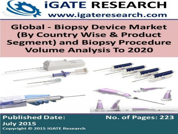 Global Biopsy Device Market