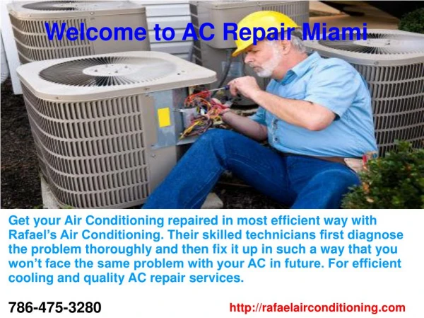 Welcome to AC Repair Miami