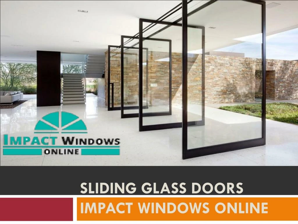 sliding glass doors impact windows online