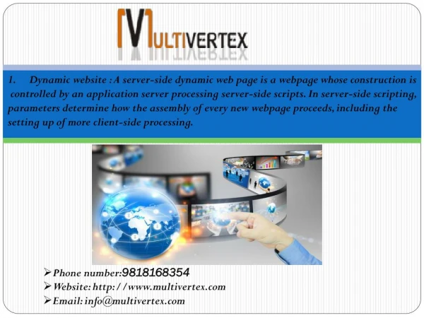 Web Designing Company - Multivertex Technology Pvt. Ltd.