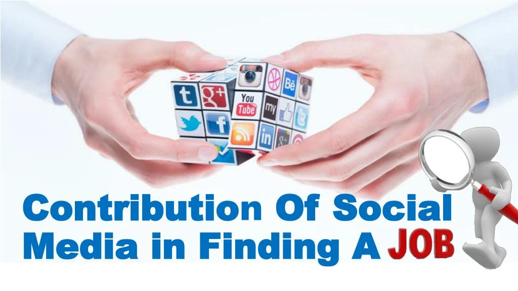 contributio n of social media in finding a