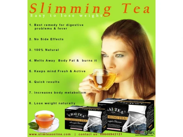 Weight Loss & Good Metabolism System With Herba Tea