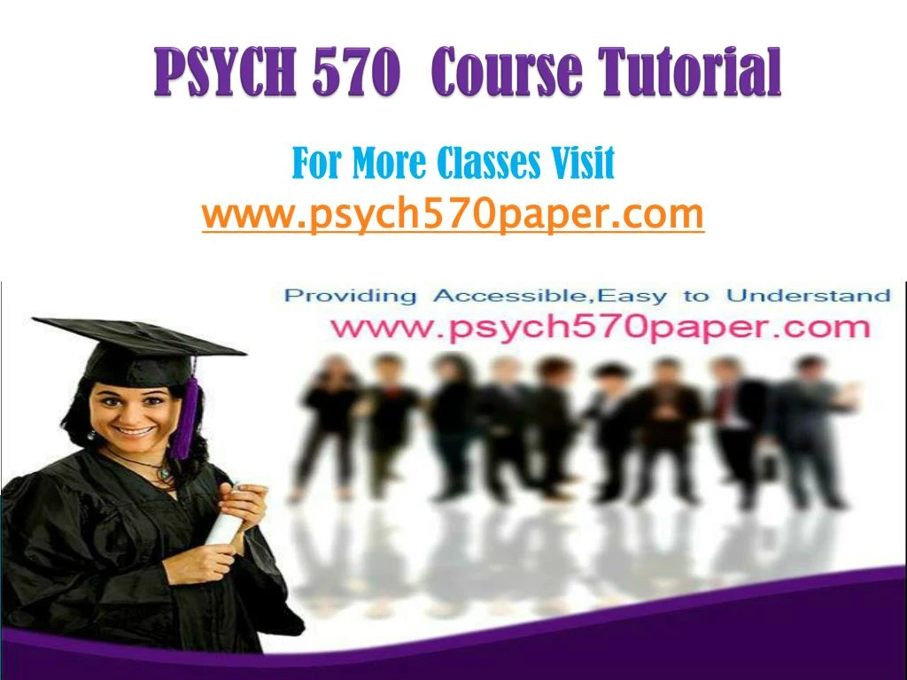 psych 570 course tutorial